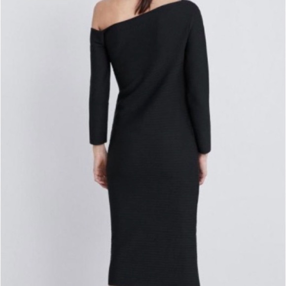 Zara Trafaluc Dresses & Skirts - Zara Black One Shoulder Cocktail Sheath Dress